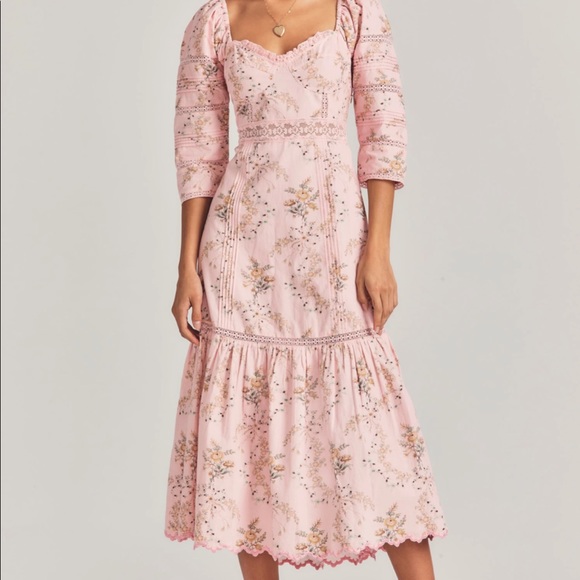 LoveShackFancy new Resort, Calluna Dress, 00 - Picture 2 of 5